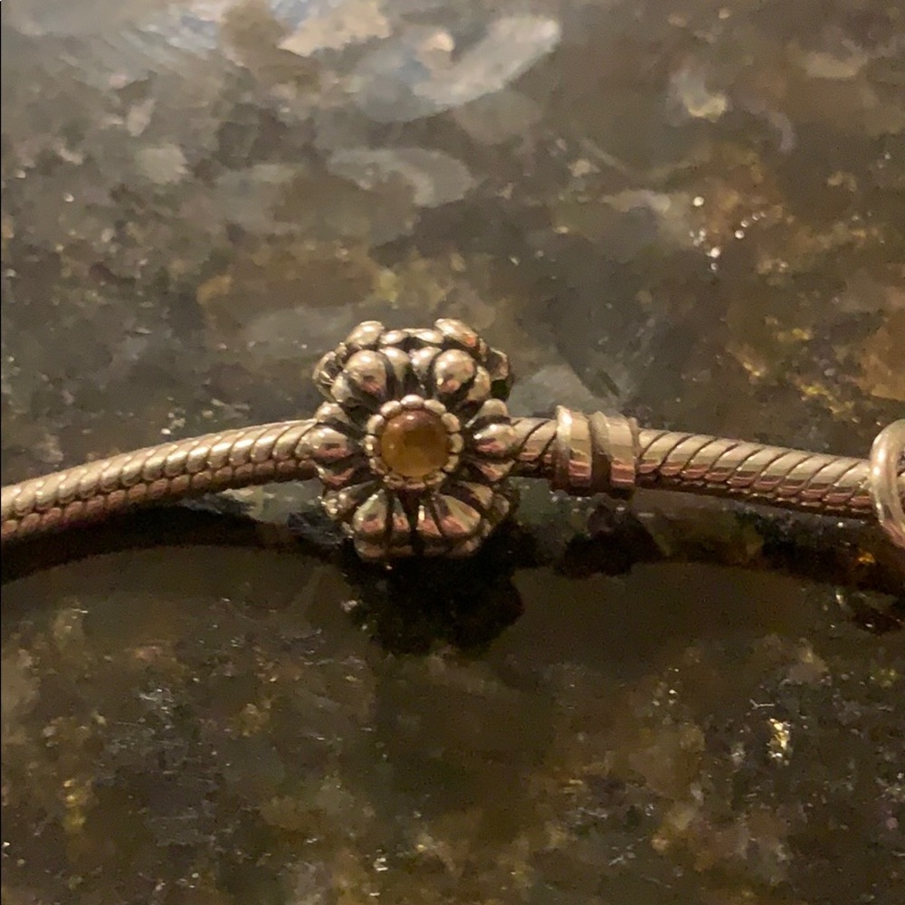 Pandora topaz charm